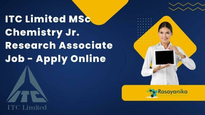 ITC Limited MSc Chemistry