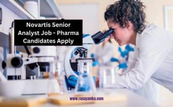 Novartis Senior Analyst Job - Pharma Candidates Apply