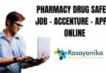 Pharmacy Drug Safety Job - Accenture - Apply Online