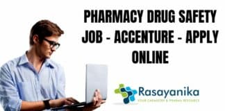 Pharmacy Drug Safety Job - Accenture - Apply Online
