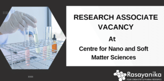 Research Position for Chemistry Candidates