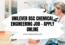 Unilever BSc Chemical Engineering Job - Apply Online