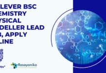 Unilever BSc Chemistry Physical