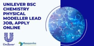 Unilever BSc Chemistry Physical