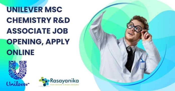 Unilever MSc Chemistry