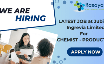 Jubilant Hiring – Latest Chemistry Job For Chemist Production Apply Now Bsc Chemistry Job at Jubilant life science limited