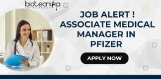 Associate Medical Manager in pfizer Apply Now