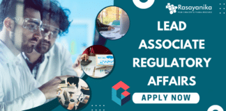 Lead Associate RA position at Genpact