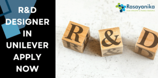 R&D Designer in Unilever Apply now