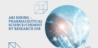 ARI Hiring - Pharmaceutical Science/Chemistry Research Job