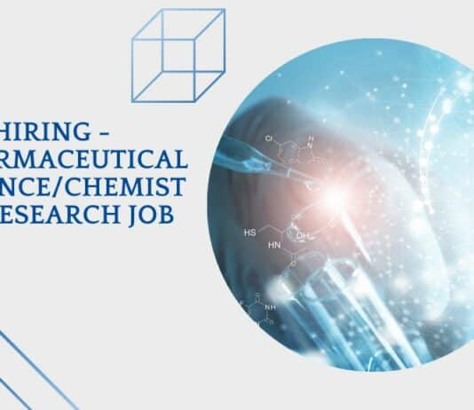 ARI Hiring - Pharmaceutical Science/Chemistry Research Job