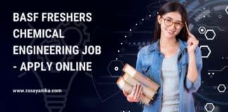 BASF Freshers Chemical Engineering Job - Apply Online