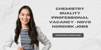 Chemistry Quality Professional Vacancy - Novo Nordisk Jobs