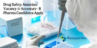 Drug Safety Associate Vacancy @ Accenture - B Pharma Candidates Apply