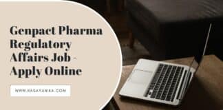 Genpact Pharma Regulatory Affairs Job - Apply Online
