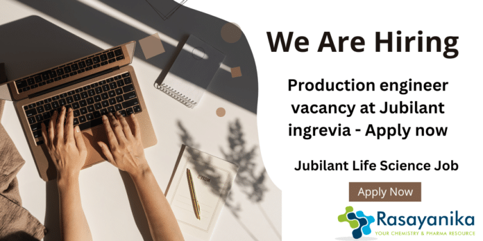 BE Chemical Engineering Job