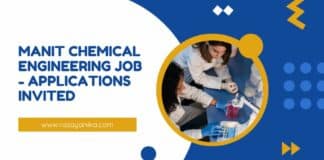 MANIT Chemical Engineering Job - Applications Invited