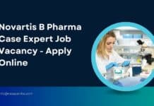 Novartis B Pharma Case Expert Job Vacancy - Apply Online