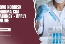 Novo Nordisk Pharma CRA Vacancy - Apply Online