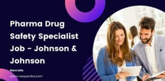Pharma Drug Safety Specialist Job - Johnson & Johnson