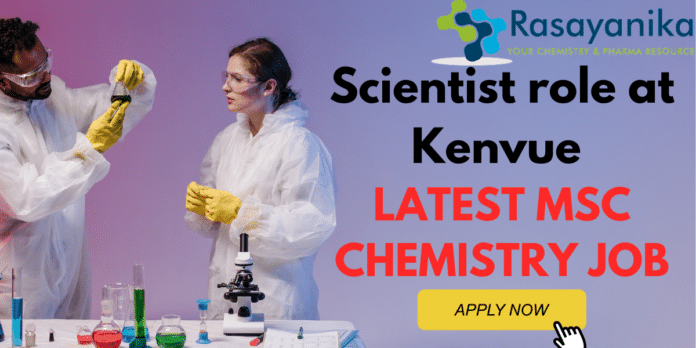 Scientist role at Kenvue