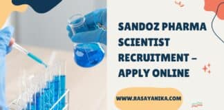 Sandoz Pharma Scientist Recruitment - Apply Online