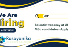 MSc Analytical/Organic Chemistry job