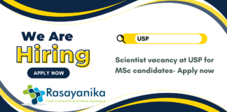 MSc Analytical/Organic Chemistry job