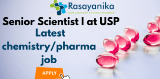 Senior Scientist I at USP