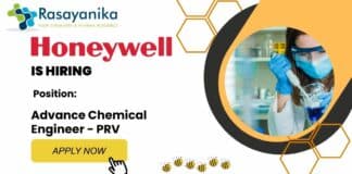 Advance Chemical Engineer At Honeywell