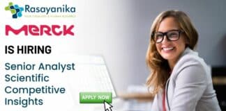 Senior Analyst At MERCK