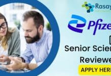 Senior Scientific Reviewer At Pfizer