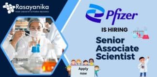 Senior Associate Scientist at Pfizer
