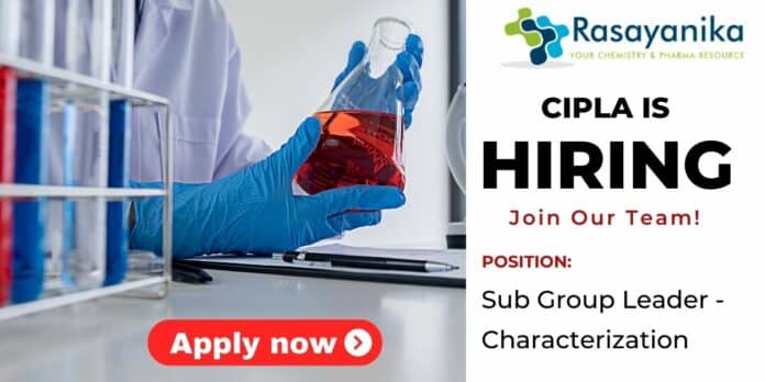 Sub Group Leader - Characterization