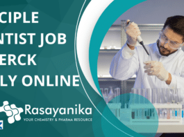 Principle Scientist Job at Merck - Apply Online