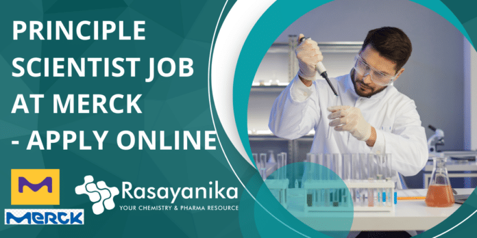 Principle Scientist Job at Merck - Apply Online