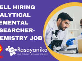 Shell Hiring Analytical Elemental Researcher- Chemistry Job