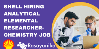 Shell Hiring Analytical Elemental Researcher- Chemistry Job