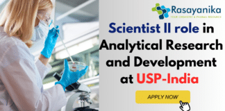 Scientist II role in Analytical