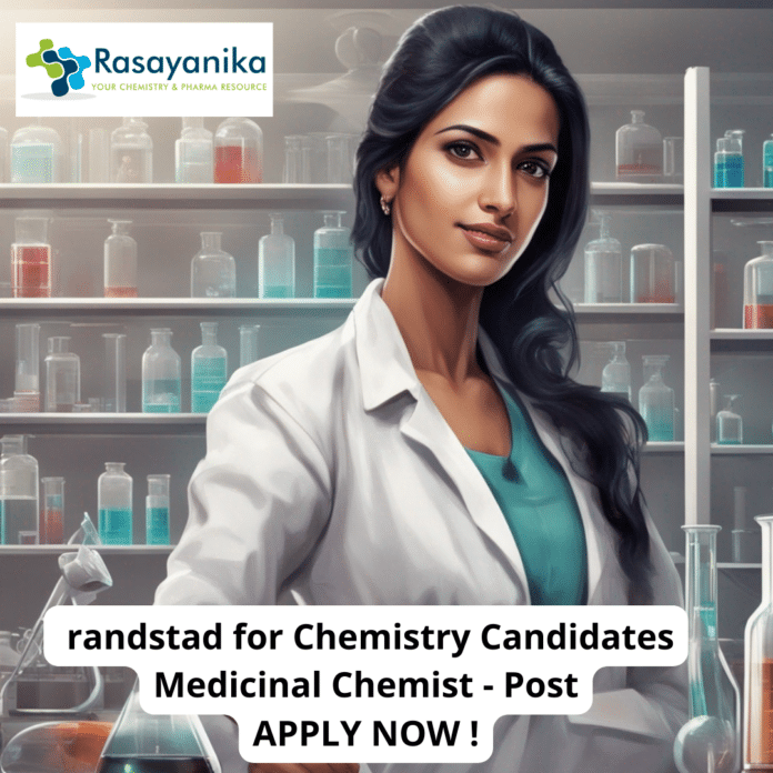 Medicinal Chemist at randstad