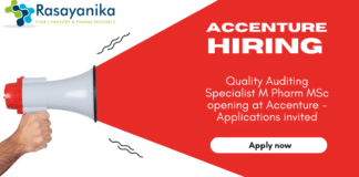 MPharm MSc QA job