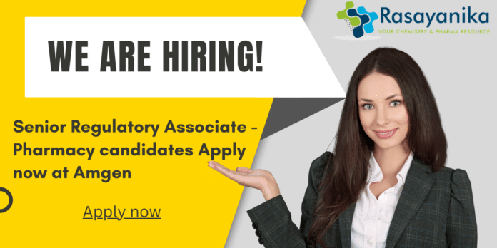 Latest Pharma RA Job