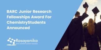 BARC Junior Research Fellowships Award For Chemistry Students Announced