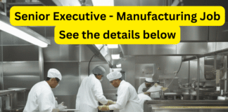 MSc Chemistry Manufacturing Job
