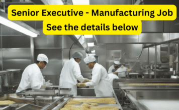 MSc Chemistry Manufacturing Job