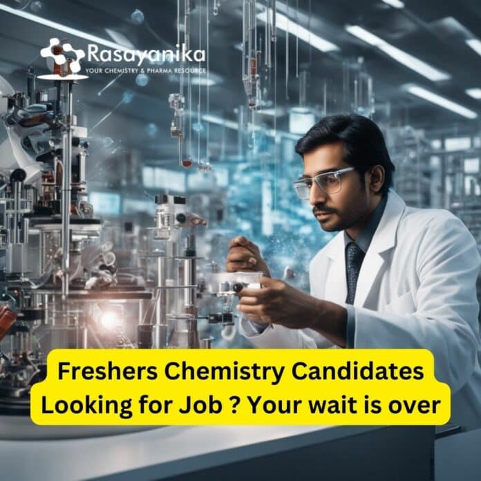 Schrodinger Chemistry Freshers Quality Assurance Job Opening 2023