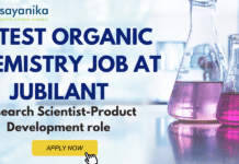 Research Scientist-Product Development role