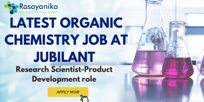 Research Scientist-Product Development role