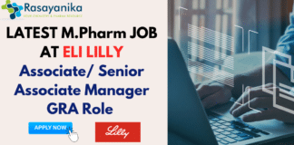 Associate/Senior Associate Manager GRA