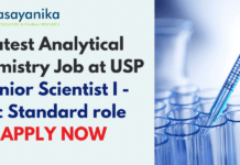 Senior Scientist I - Doc Standard